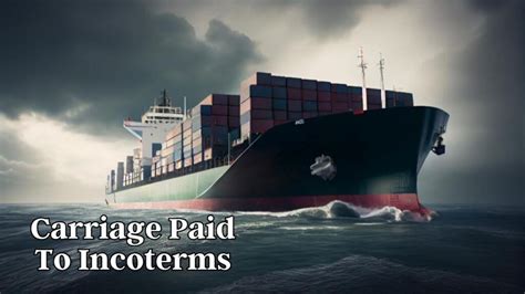 Carriage Paid To (CPT): What It Means, How It Works, Examples, Pros.